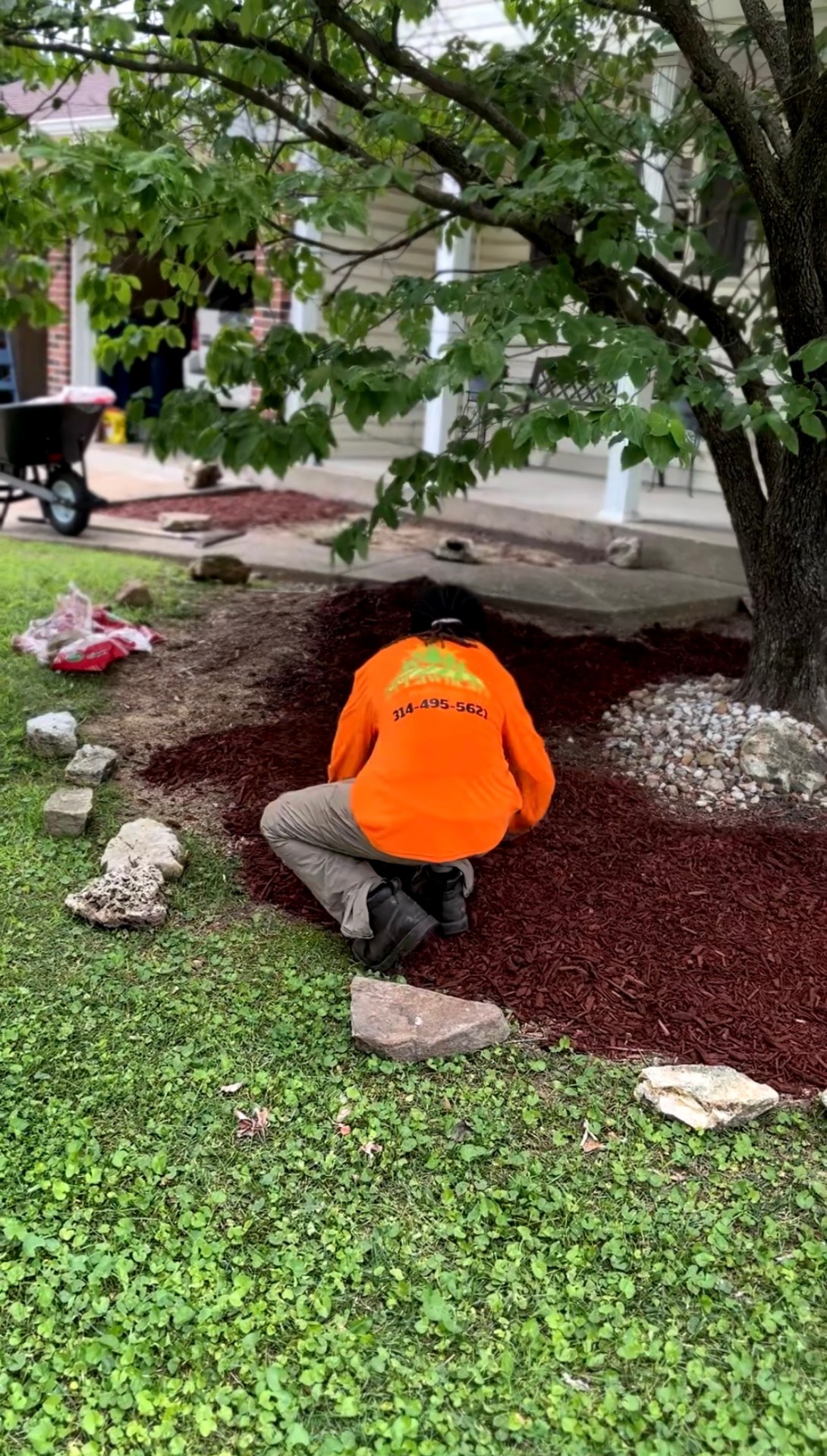 JT, founder of JT Lawncare&Landscape